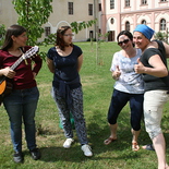 Weistocksegnung und Pflanzen des Weinstocks