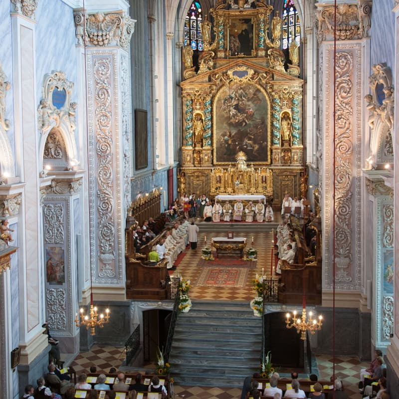 Festgottesdienst in der Stiftskirche / Josef Herfert