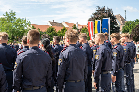 Ausmusterung und Angelobung Polizei 2025